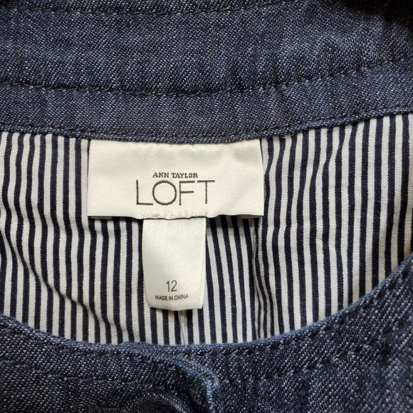 Ladies Denim Jacket Vintage Size 12 - Picture 7 of 12